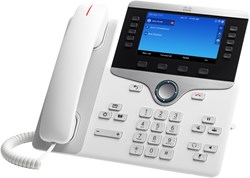 Cisco IP Business Phone 8861, 5-inch WVGA Colour Display, Gigabit Ethernet Switch, Class 4 PoE, WLAN Enabled, 2 USB Ports, 10 SIP Registrations, 1-Year Limited Hardware Warranty (CP-8861-K9=)