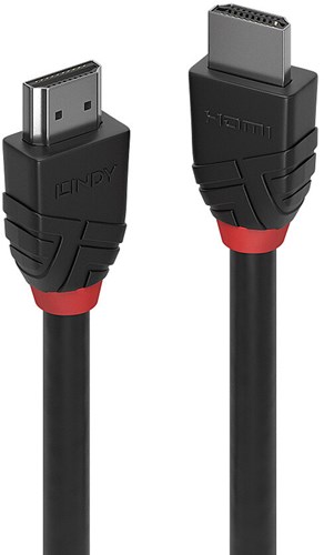 Lindy 10m Standard HDMI cable, Black Line
