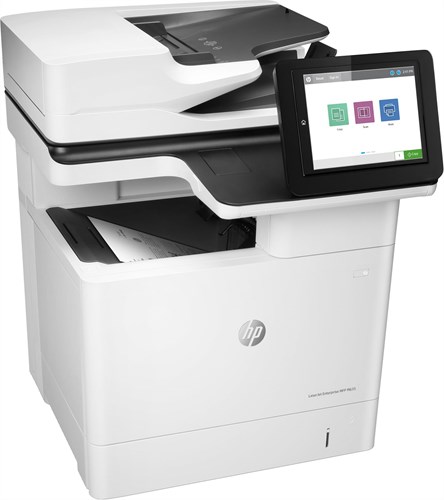 HP LaserJet Enterprise MFP M635h, Printen, kopiëren, scannen en optioneel faxen, Scannen naar e-mail; Dubbelzijdig printen; Automatische invoer voor 150 vellen; Energiezuinig-3