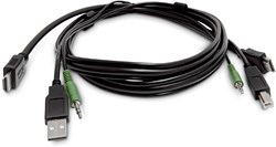 StarTech.com 1,8m HDMI KVM Kabel, USB 2.0, 3.5mm Audio, Universeel Compatibele Combo Kabel voor KVM Switches