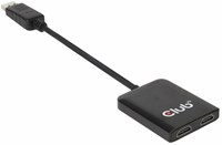 CLUB3D Multi Stream Transport Hub DisplayPort 1.2 to HDMI Dual Monitor