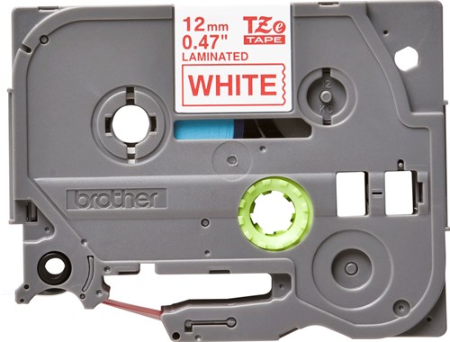 Brother TZE-232 labelprinter-tape Rood op wit-3