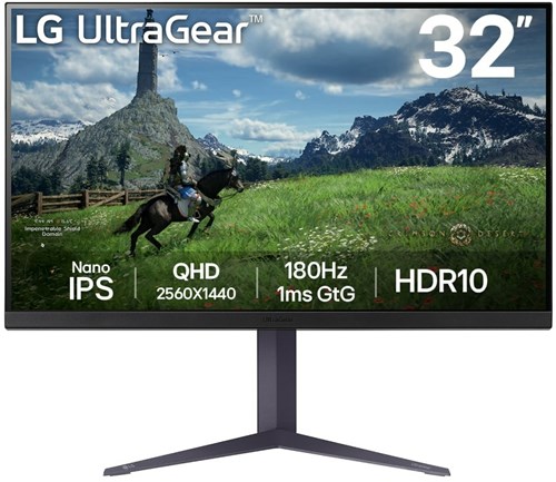 LG 32GS85Q-B computer monitor 80 cm (31.5") 2560 x 1440 Pixels Quad HD Zwart