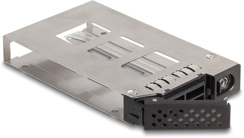 DeLOCK 47018 drive bay panel 2.5" Opslagschijflade Zwart, Zilver-2