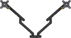 BakkerElkhuizen BE Flexible Dual 88,9 cm (35") Zwart Bureau