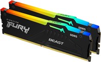 Kingston Technology FURY Beast 16GB 5200MT/s DDR5 CL40 DIMM (Kit of 2) RGB-3
