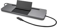 i-tec Metal SB-C Ergonomic 4K 3x Display Docking Station with Power Delivery 85 W + Universal Charger 100 W-2