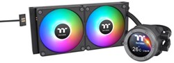 Thermaltake CL-W416-PL14SW-A koelsysteem voor computers Computer behuizing, Processor Alles-in-één vloeistofkoeler 14 cm Zwart 1 stuk(s)