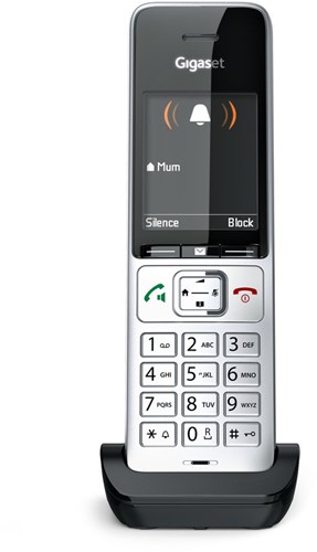 Gigaset COMFORT 500HX Analoge-/DECT-telefoon Nummerherkenning Zwart, Zilver-3
