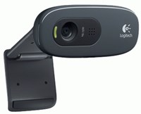 Logitech HD C270 webcam 3 MP 1280 x 720 pixels USB 2.0 Black, Grey-3